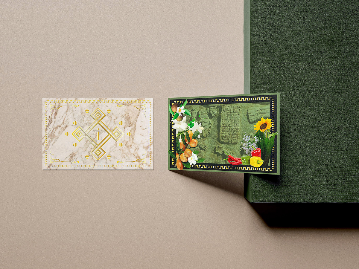 itzae-green-cards-marble-branding